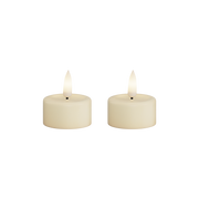 Deluxe Homeart | LED theelicht creme | 2stuks