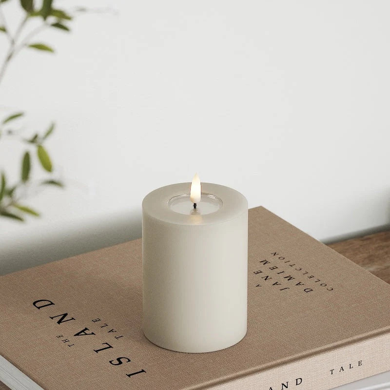 Deluxe Homeart | LED Kaars sand 7.5x10cm