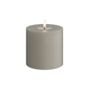 Deluxe Homeart | LED Kaars sand 10x10cm