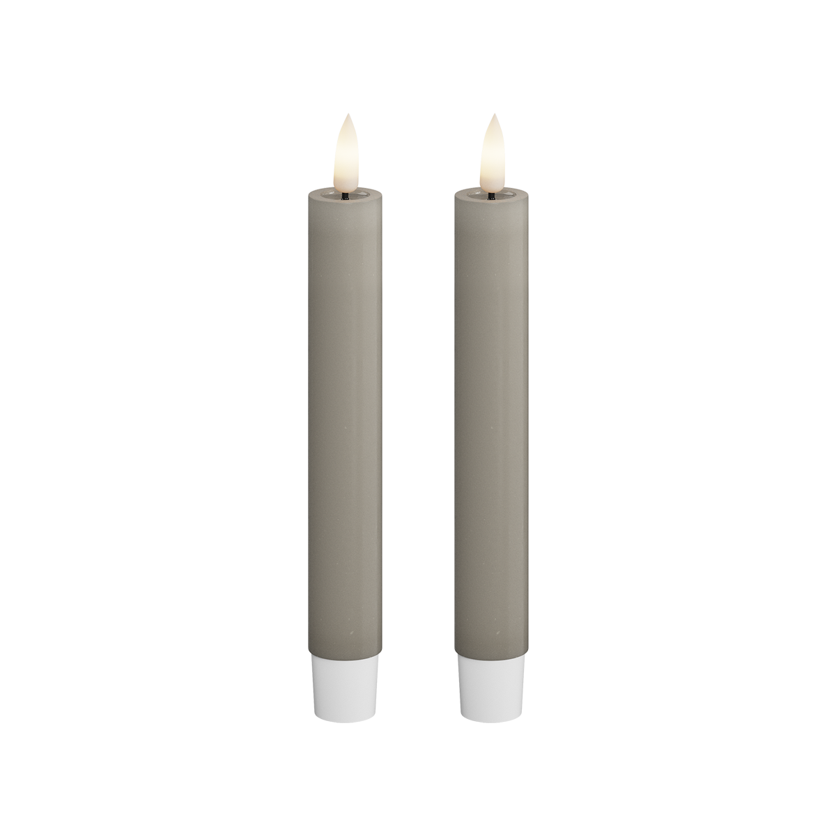 Deluxe Homeart | LED dinerkaars zand 15cm | 2stuks
