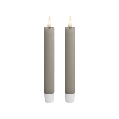 Deluxe Homeart | LED dinerkaars zand 15cm | 2stuks