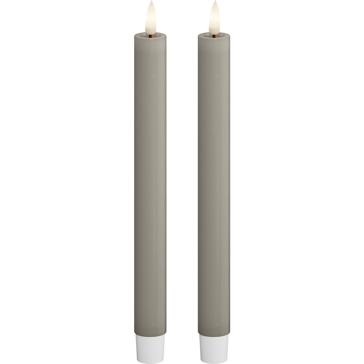 Deluxe Homeart | LED dinerkaars sand 24cm | 2stuks