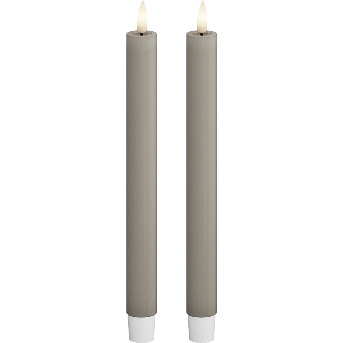 Deluxe Homeart | LED dinerkaars sand 24cm | 2stuks