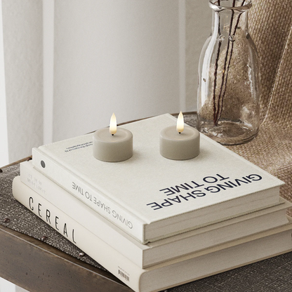 Deluxe Homeart | LED theelicht sand | 2stuks