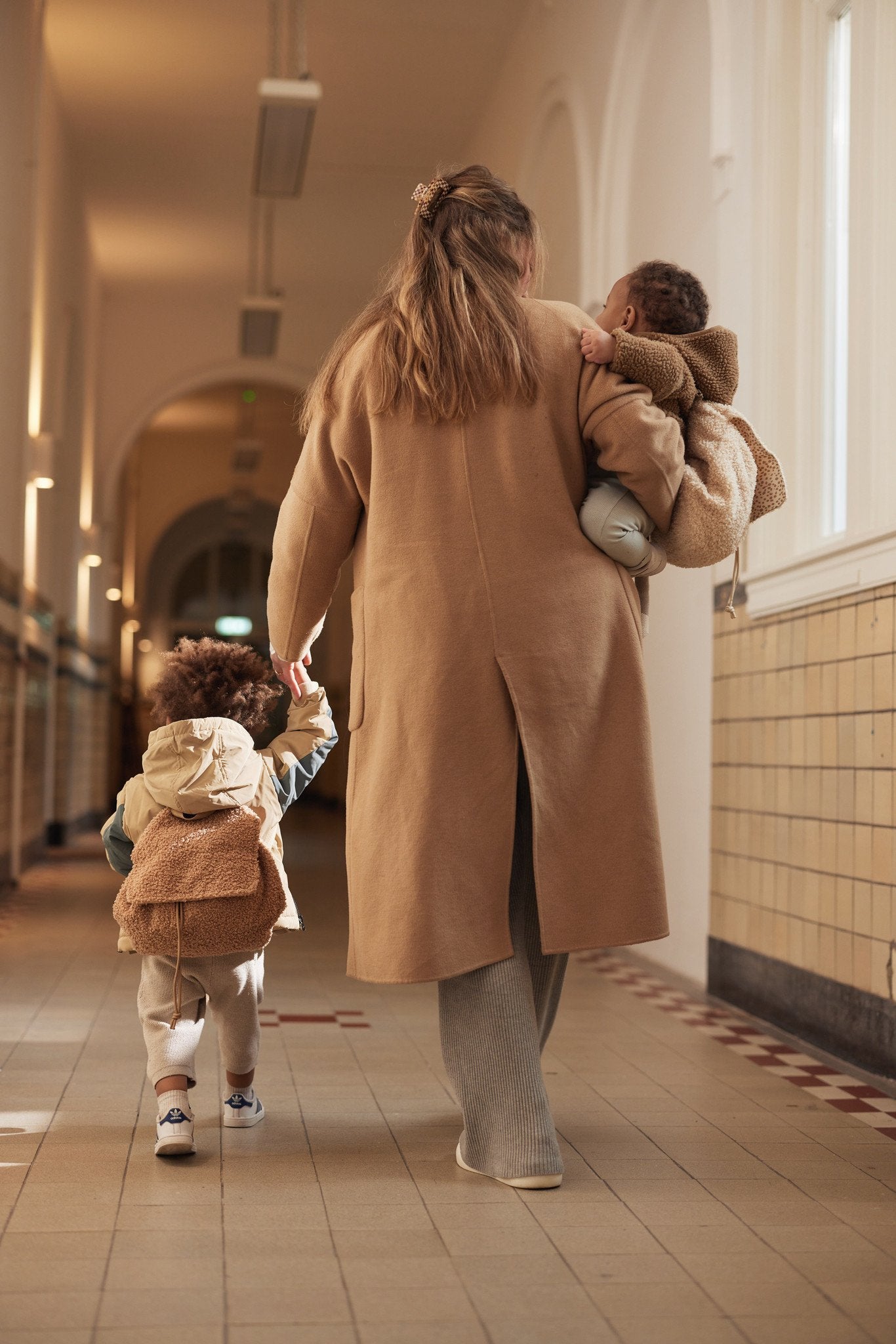 Jollein | Rugtasje boucle biscuit