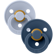 Bibs | Speen round set2 dusty blue steel blue