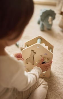 Jollein | Houten vormenstoof jungle jambo