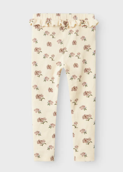 Lil Atelier | Legging Gavo Turteltaube Pfingstrose