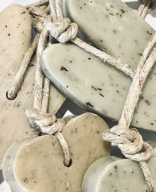 My Style | Soap Heart XL weiße Mille-Fleurs 100g