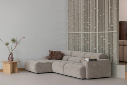 Wood | Kissen Aziz sand 45cm