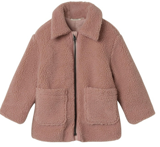 Lil Atelier | Mantel Nalo Teddy Misty Pink