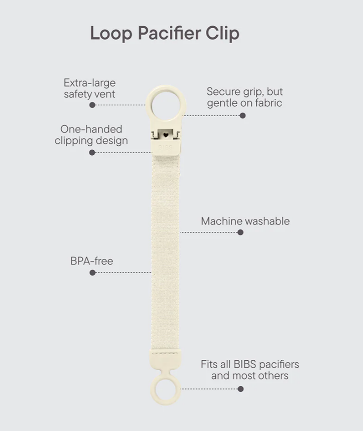 Bibs | Speenkoord Loop dark oak