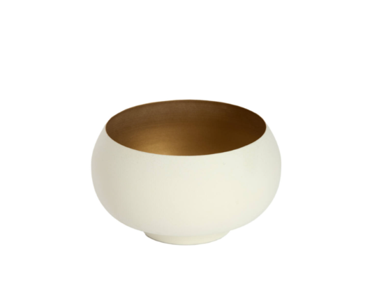 Light & Living | Waxinelichthouder Rapallo creme 15cm