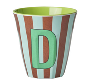 Rice | Mok melamine D meerkleurig stripes