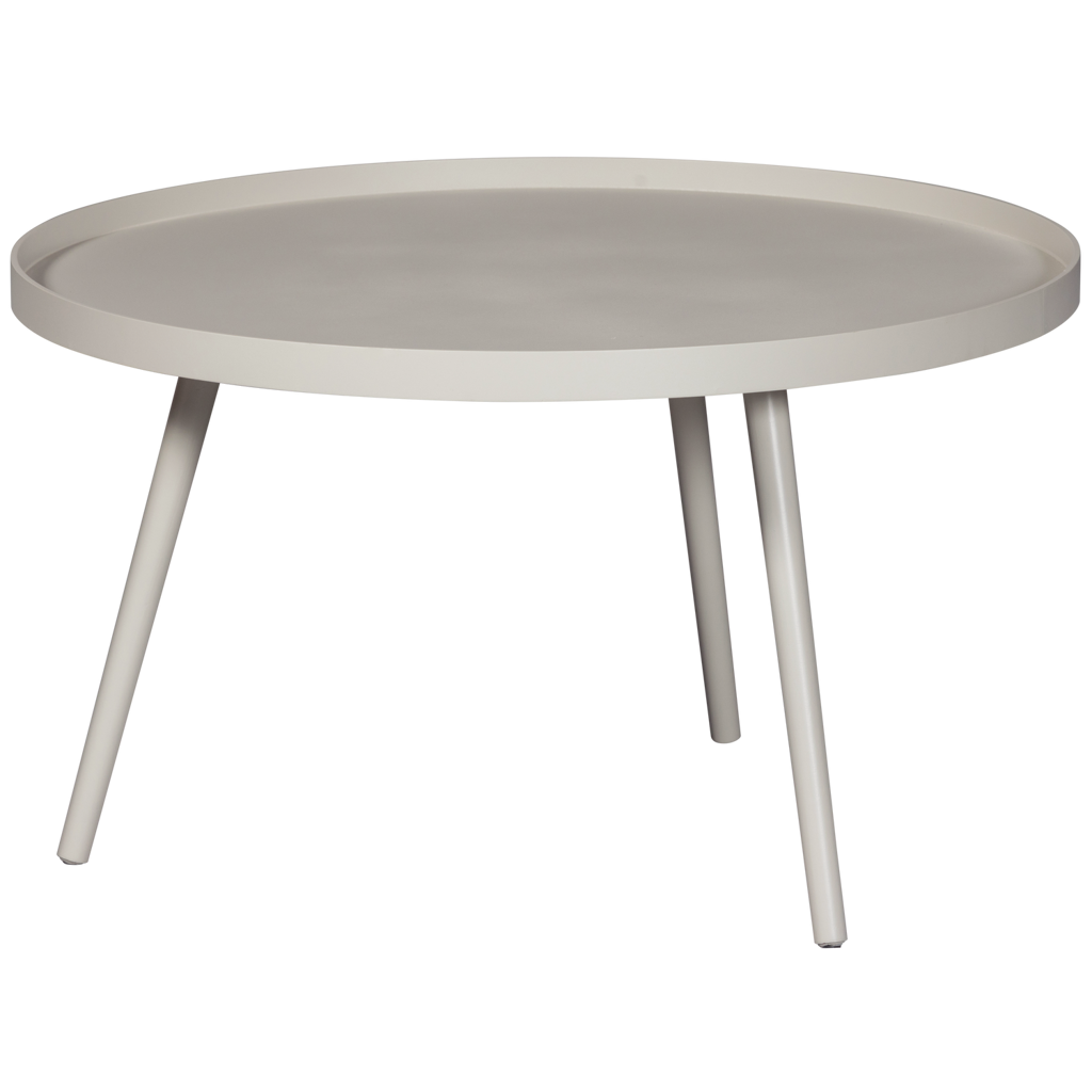 Woood | Bijzettafel Mesa XL antique beige 78cm