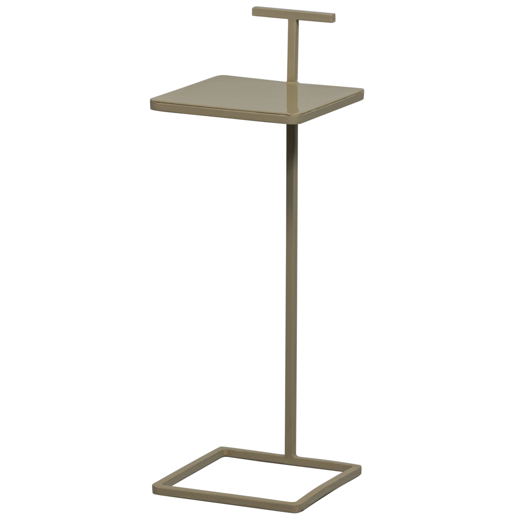 Woood | Bijzettafel Toste metaal donker zand