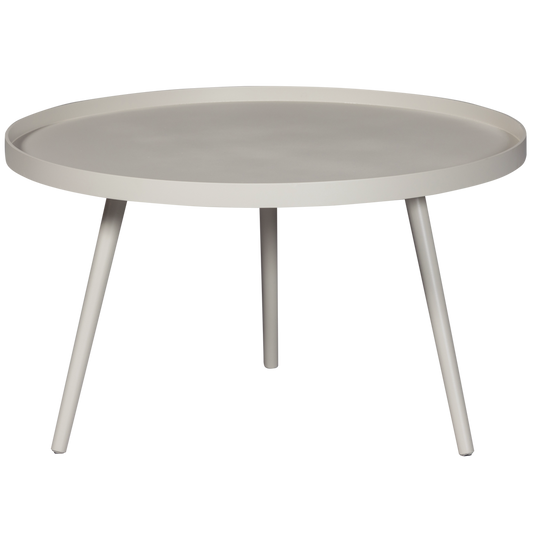 Woood | Bijzettafel Mesa XL antique beige 78cm