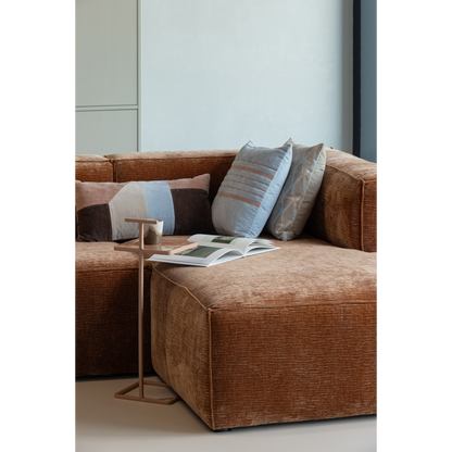 Woood | Bijzettafel Toste metaal oud roze