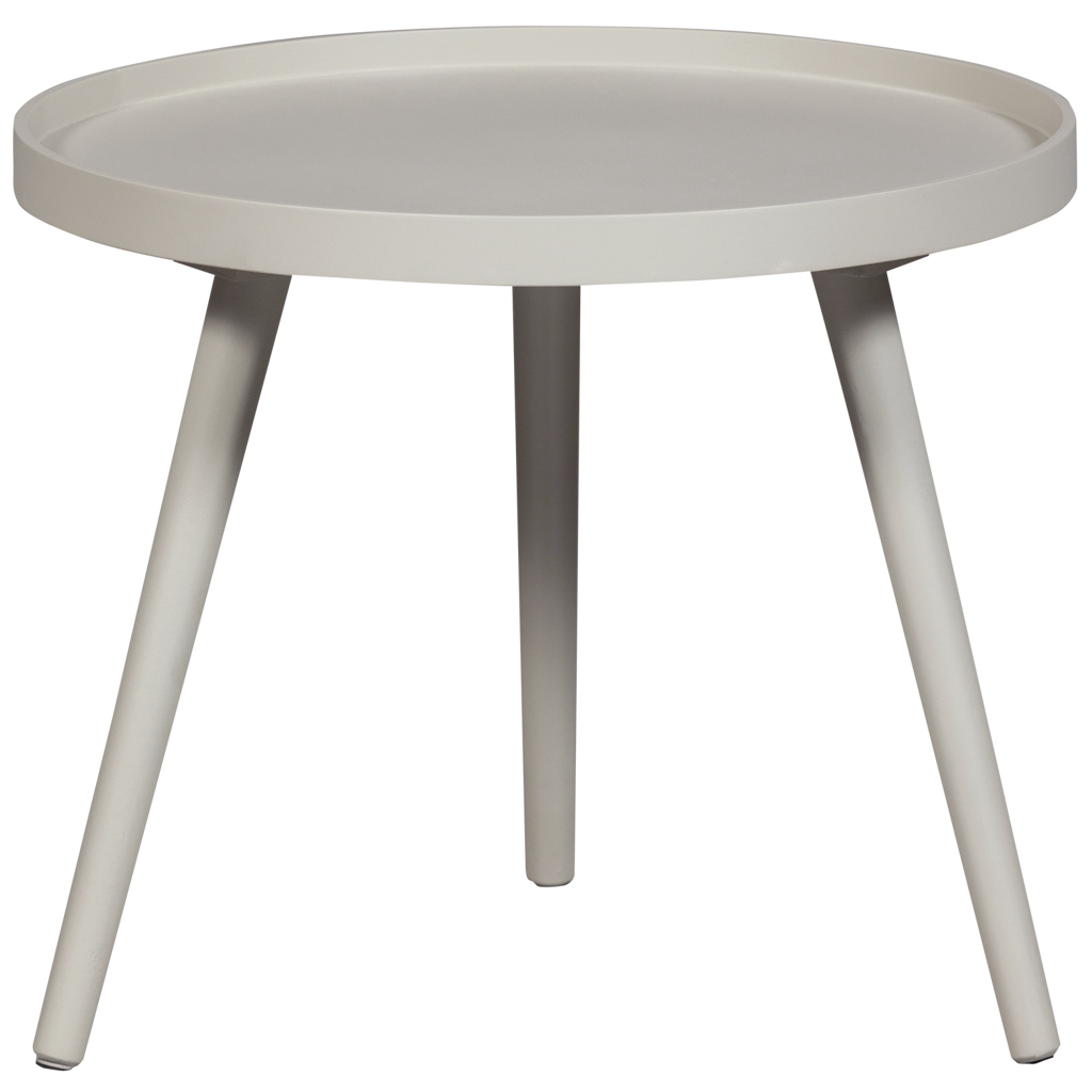 Woood | Bijzettafel Mesa M antique beige 45cm