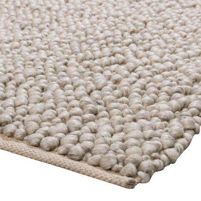 Woood | Vloerkleed Veld wol naturel 160x230cm