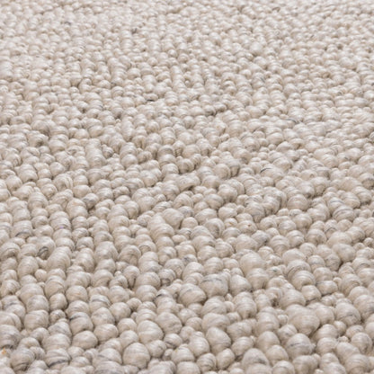 Woood | Vloerkleed Veld wol naturel 160x230cm