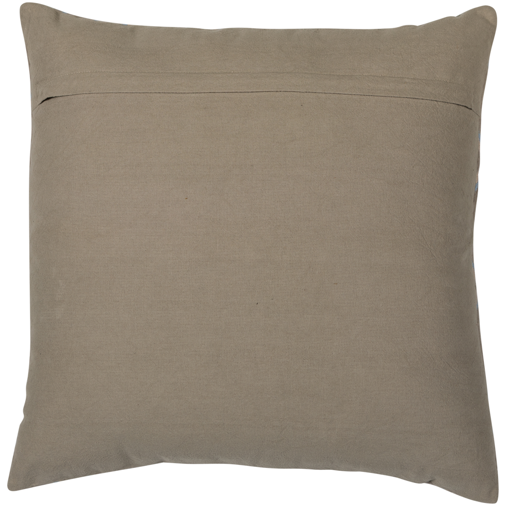 Woood | Kussenset Laon velvet naturel blauw - set van 3