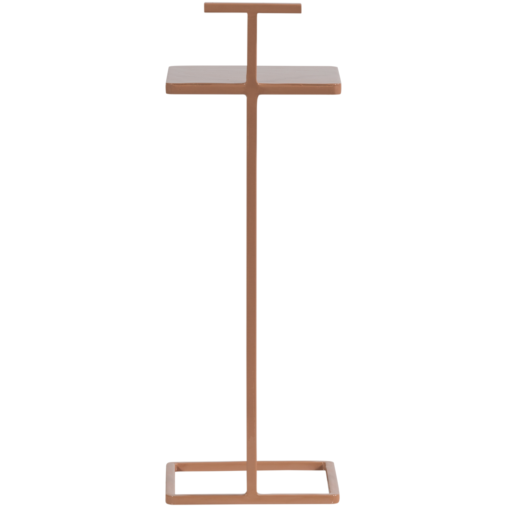 Woood | Bijzettafel Toste metaal oud roze