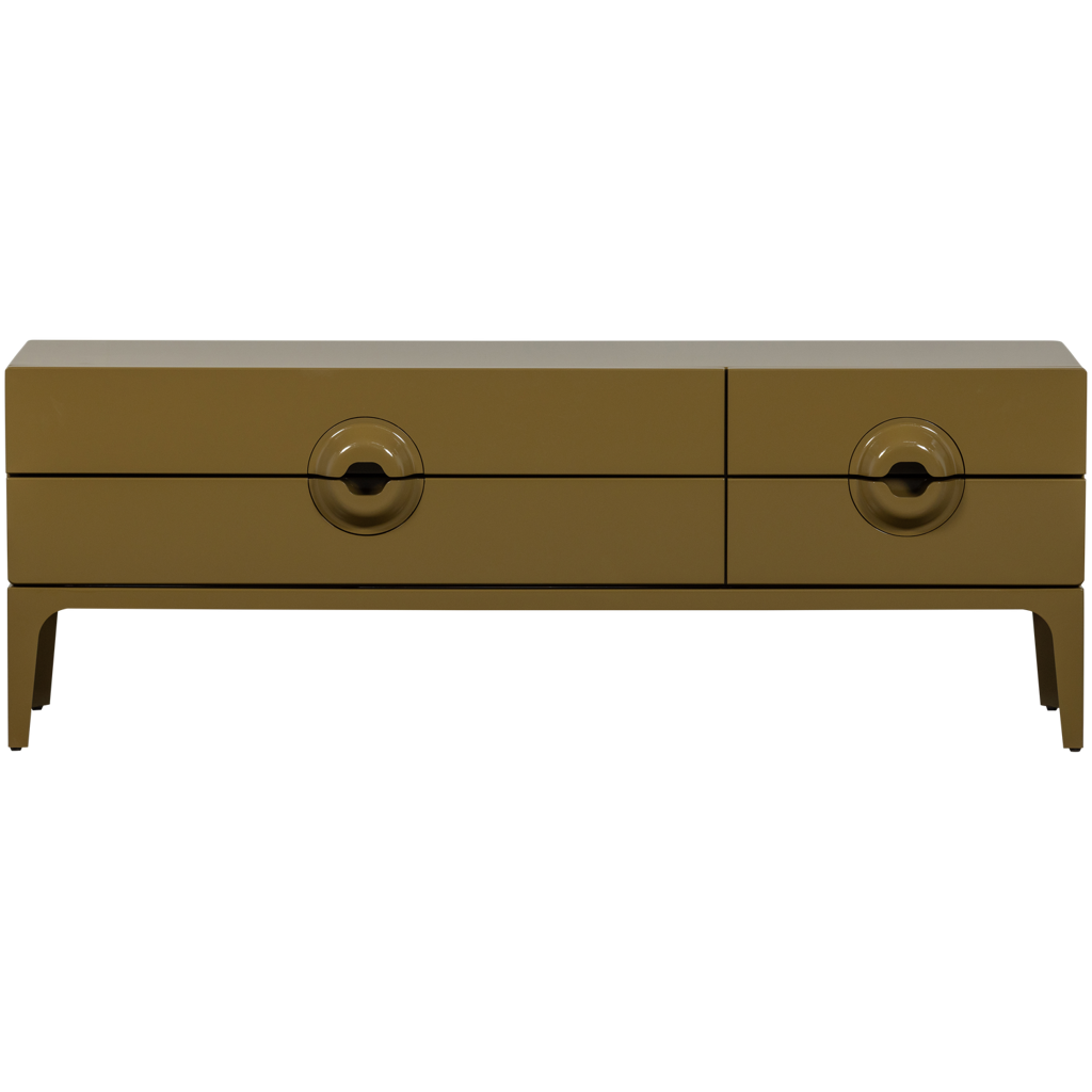 Woood | TV meubel Merge honinggeel