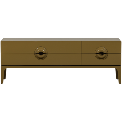 Woood | TV meubel Merge honinggeel