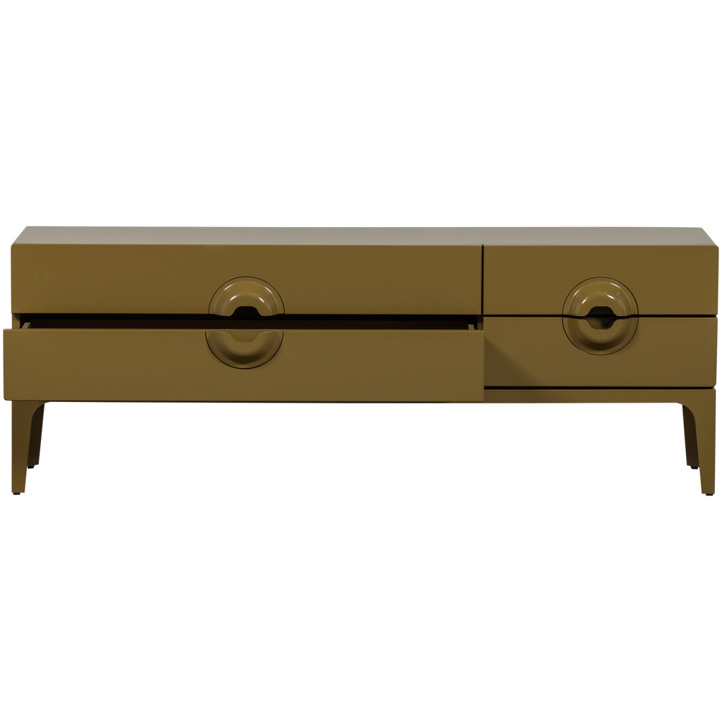 Woood | TV meubel Merge honinggeel