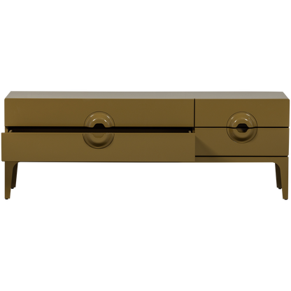 Woood | TV meubel Merge honinggeel