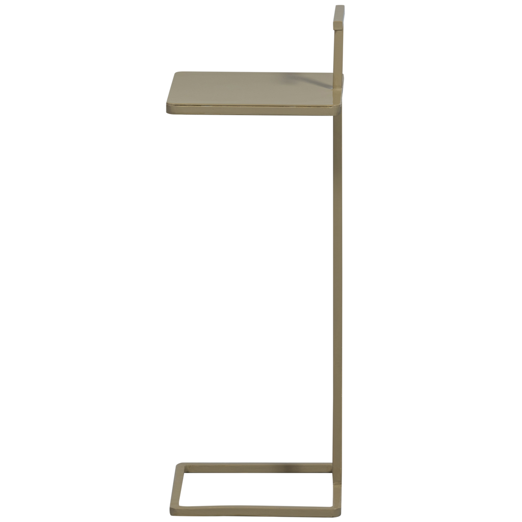 Woood | Bijzettafel Toste metaal donker zand