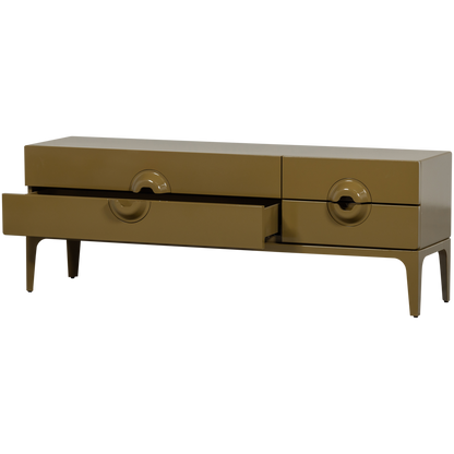 Woood | TV meubel Merge honinggeel