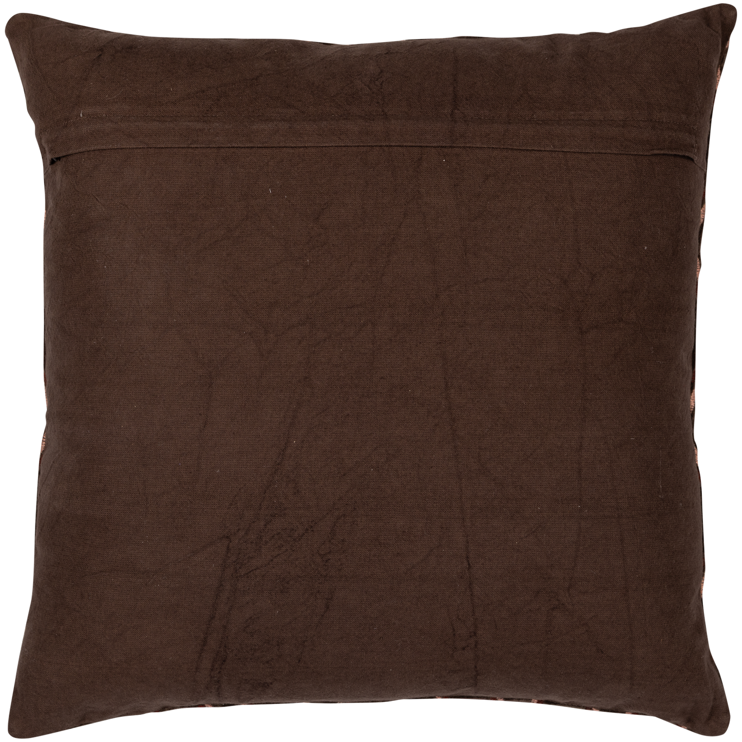 Woood | Kussens Aziz set van 3 velvet bruin/naturel