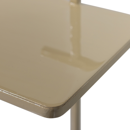 Woood | Bijzettafel Toste metaal donker zand