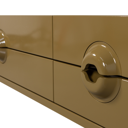 Woood | TV meubel Merge honinggeel