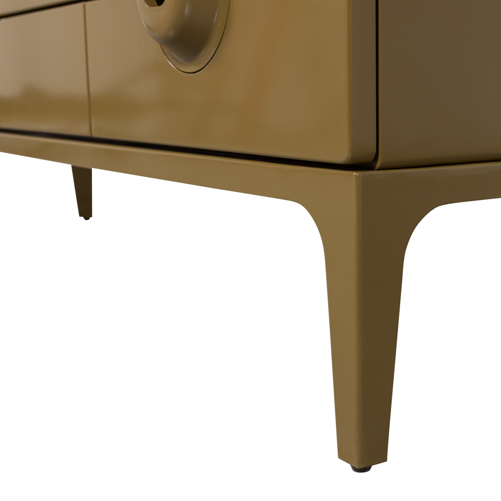 Woood | TV meubel Merge honinggeel