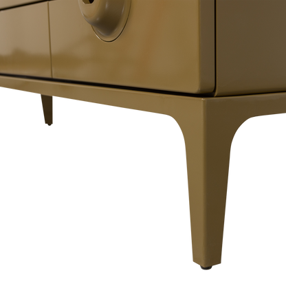 Woood | TV meubel Merge honinggeel