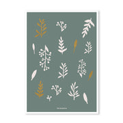 Villa Madelief | Kerstkaart leaves groen