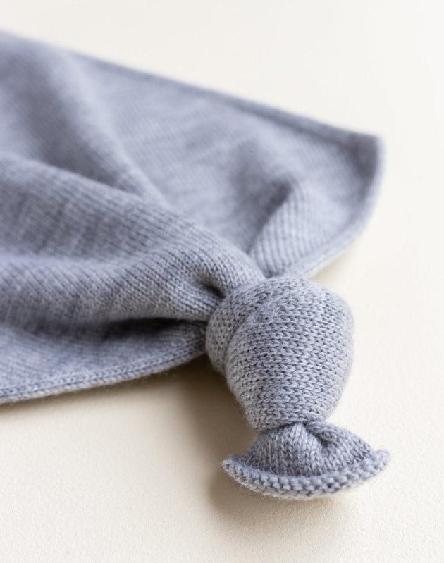 Hvid | Knuffeldoek Teddy Tokki Grey melange