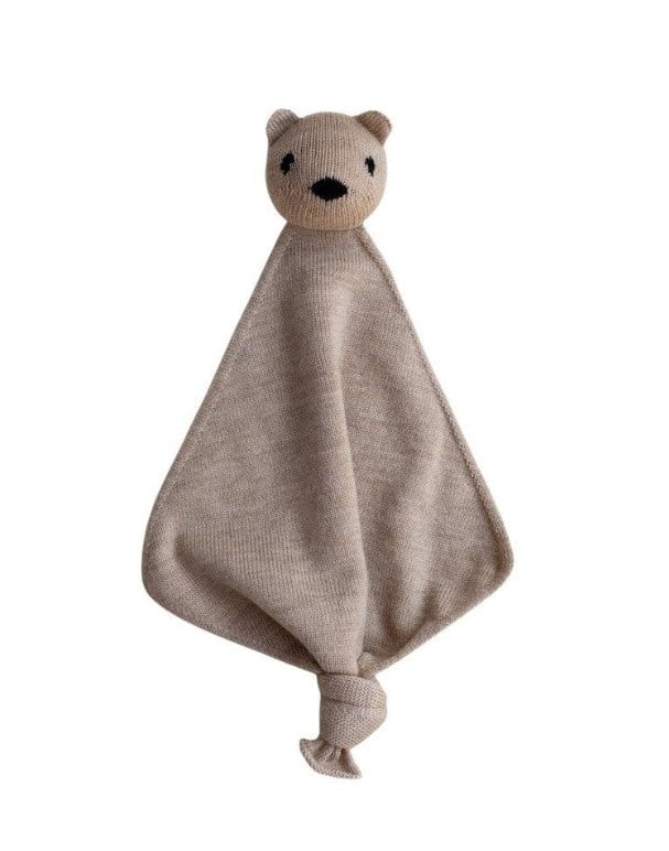 Hvid | Schmusetuch Teddy Tokki Sand