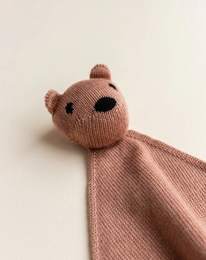 Hvid | Knuffeldoek Teddy Tokki Terracotta