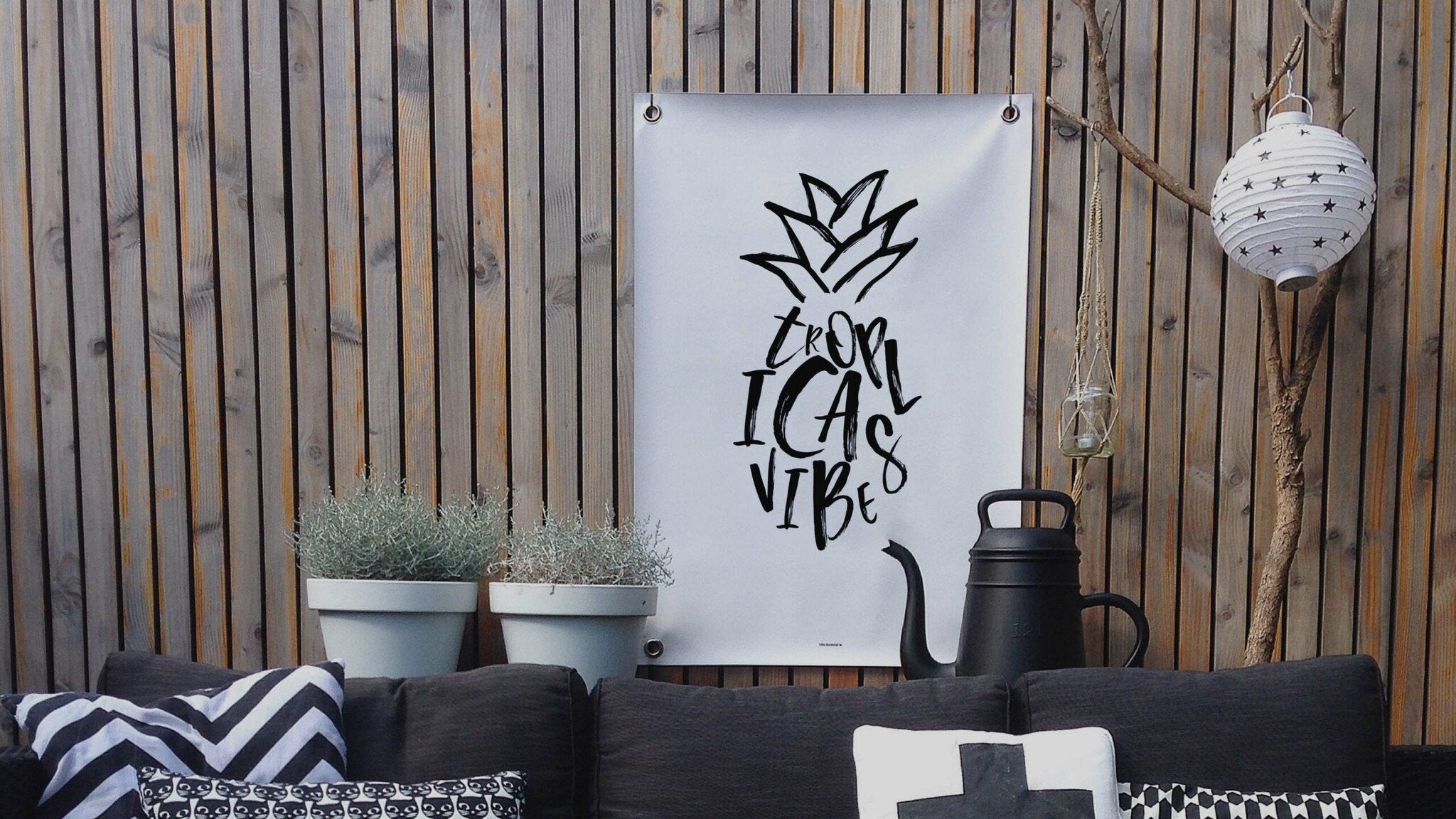VM | Gartenposter Tropisches Flair