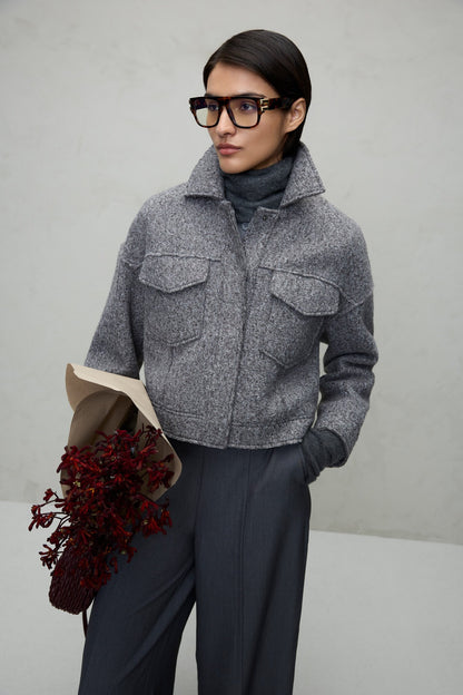 Vila | Jas franca medium grey