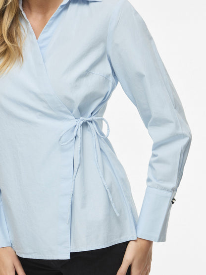 Vila | Wikkel top Lumi nantucket breeze