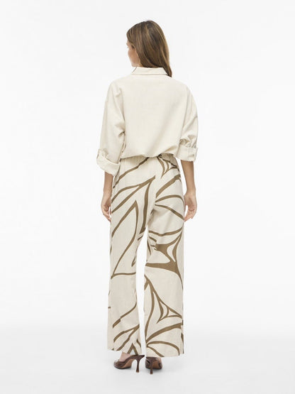 Vila | Broek wide prisilla