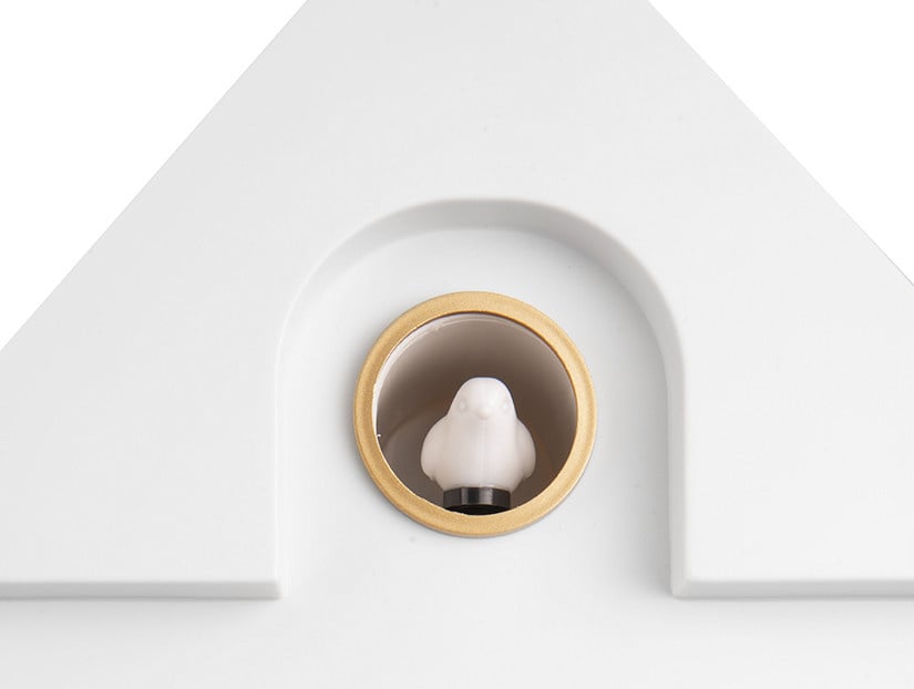 Karlsson | Koekoeksklok wit