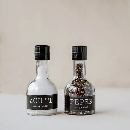 Flessenwerk | Zout Zou't genoeg zijn?