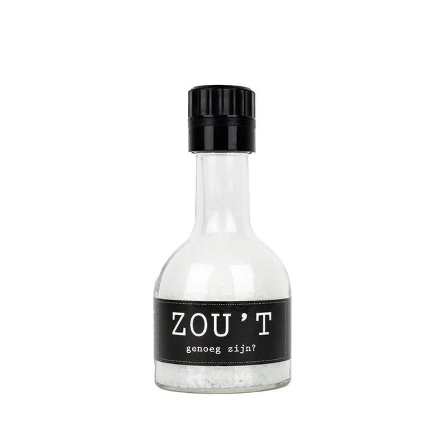 Flessenwerk | Zout Zou't genoeg zijn?