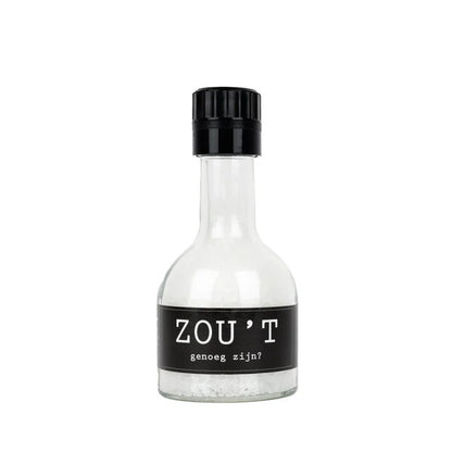 Flessenwerk | Zout Zou't genoeg zijn?